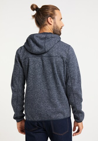 Schmuddelwedda Fleece jas in Blauw