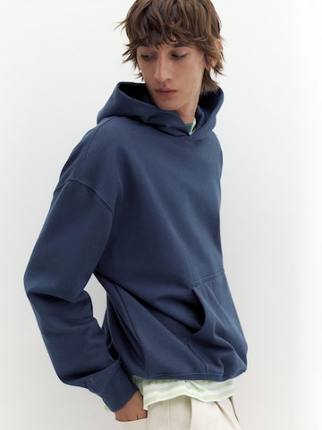 Pull&Bear Tréning póló 'STWD' - kék