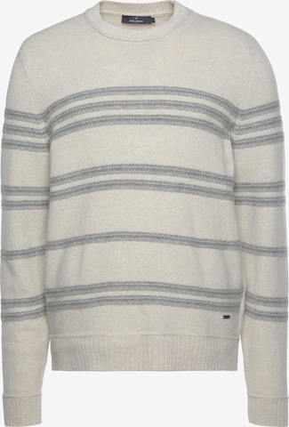 HECHTER PARIS Sweater in Beige: front