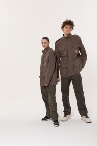 ET Nos Between-Season Jacket in Grey: front