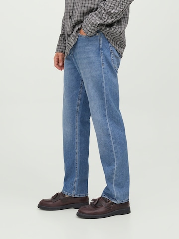 JACK & JONES Loosefit Jeans 'Chris' in Blauw