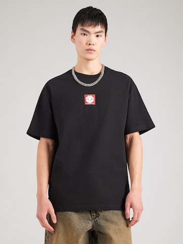 ELEMENT - Camiseta en negro: frente