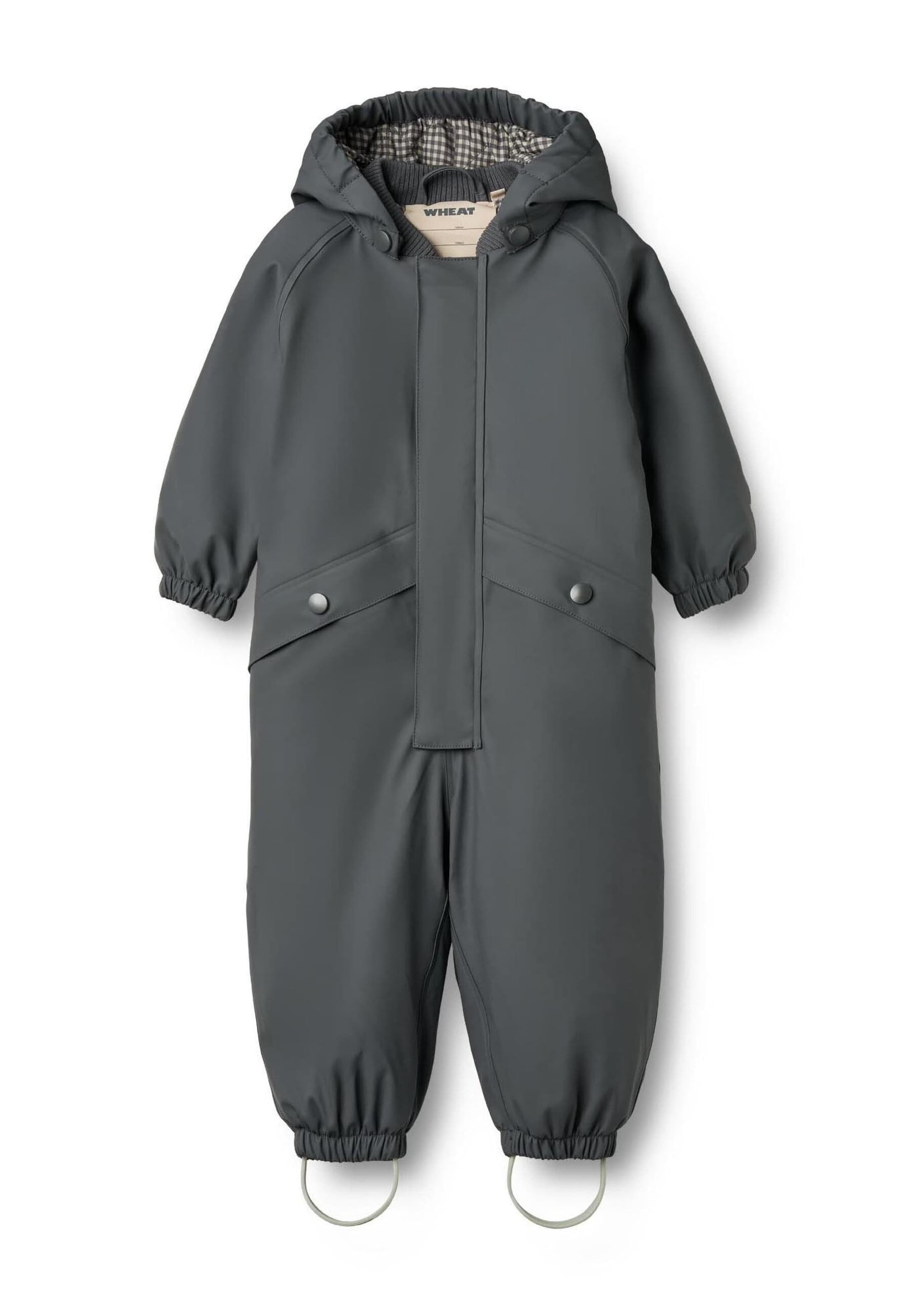 WHEAT Funktionsanzug 'Aiko' in Grau: Vorderseite