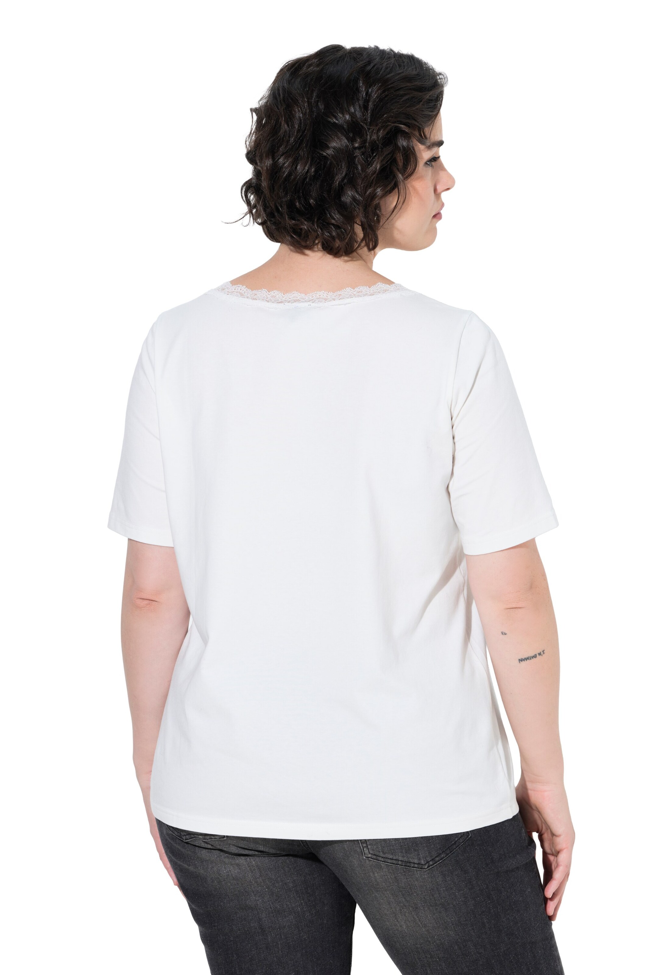 Ulla Popken Shirt in Weiß