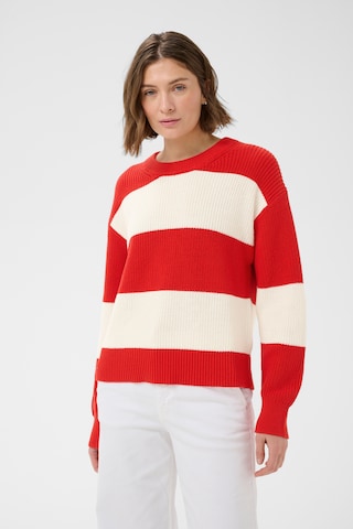 Part Two Sweater in Red: front