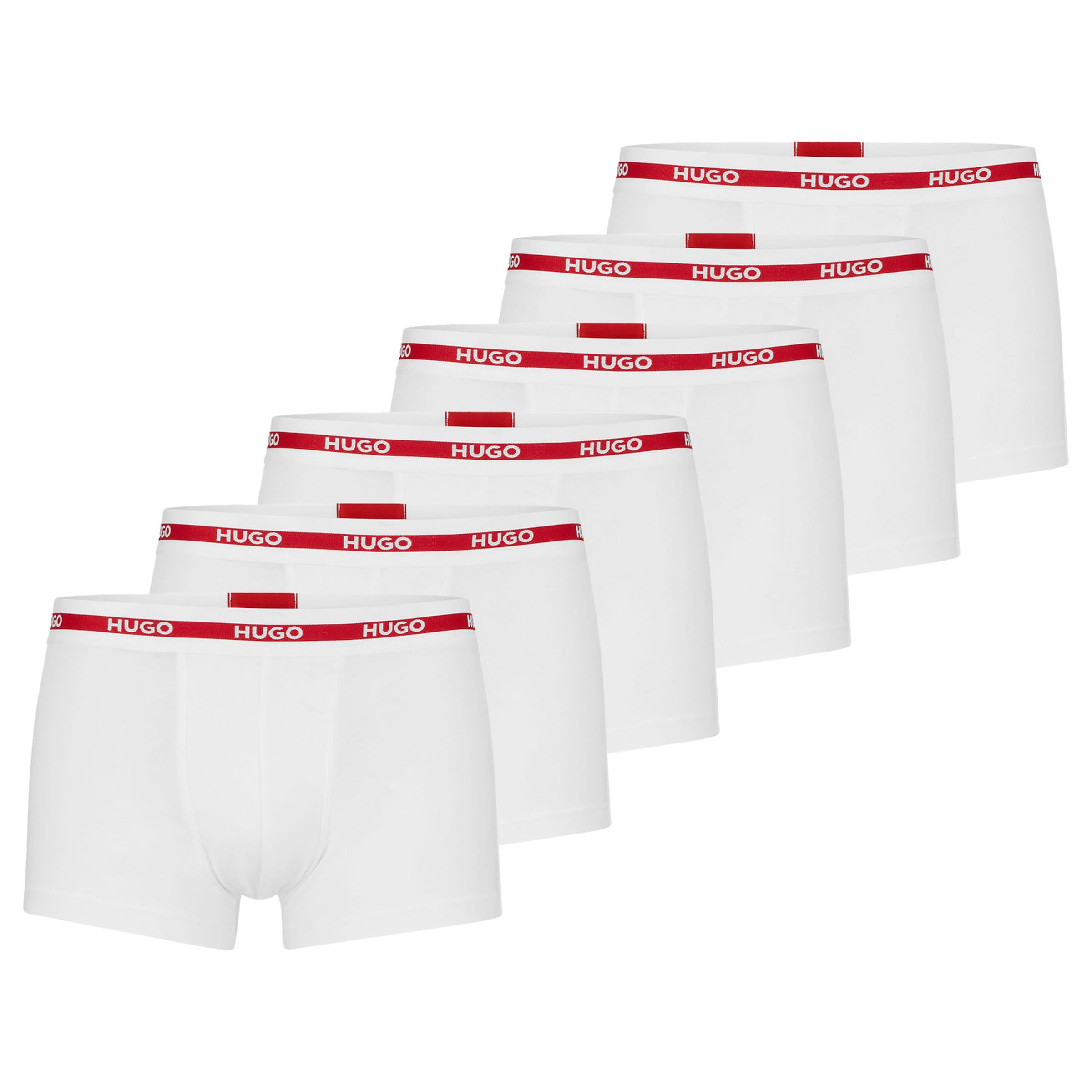HUGO Boxershorts in Wit: voorkant