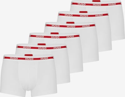 HUGO Red Boxershorts in rot / weiß, Produktansicht