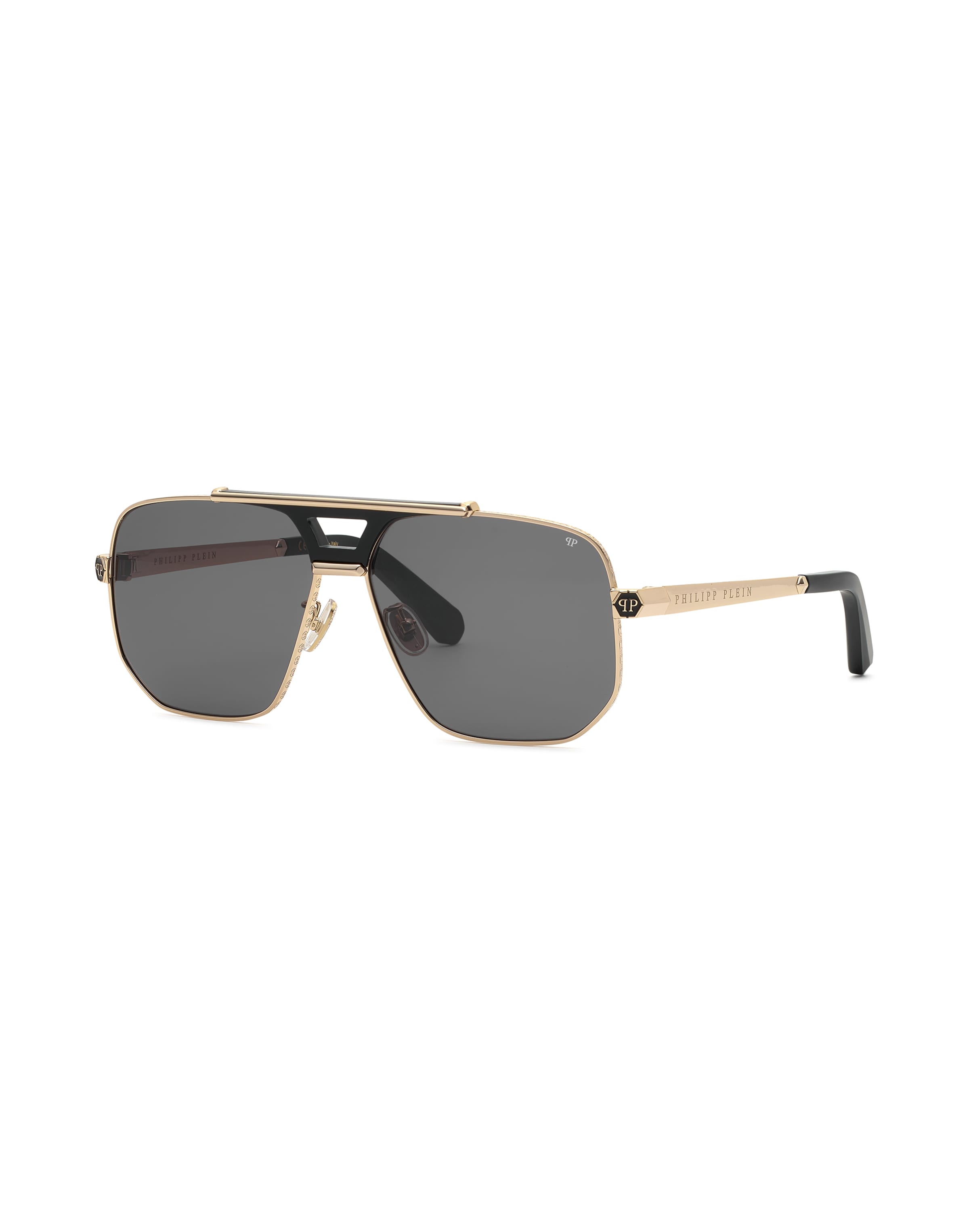 Philipp Plein Zonnebril in Goud