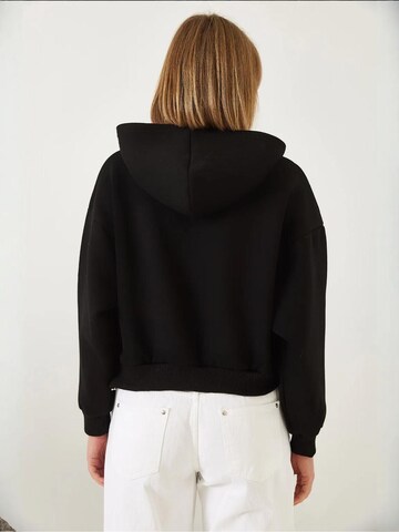 Bianco Lucci Sweatshirt 'Sweatshirts' in Black