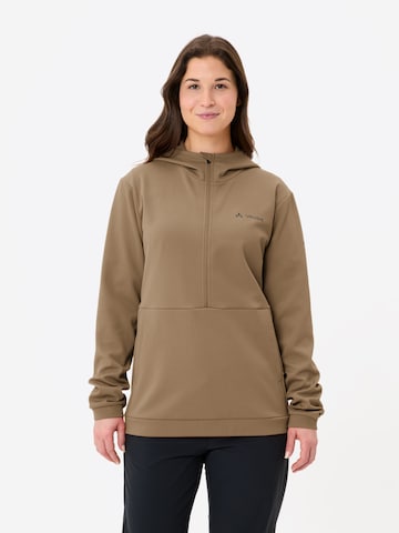 VAUDE Sportief sweatshirt 'Cyclist All Year' in Groen: voorkant