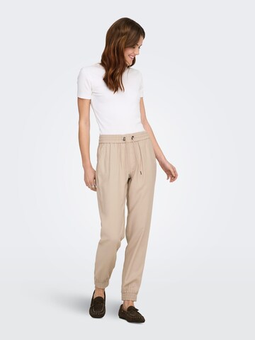 ONLY Baggy Trousers 'kelda-emery' in Beige: front