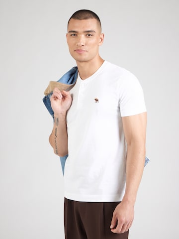 Abercrombie & Fitch Majica 'MAY4' | modra barva: sprednja stran
