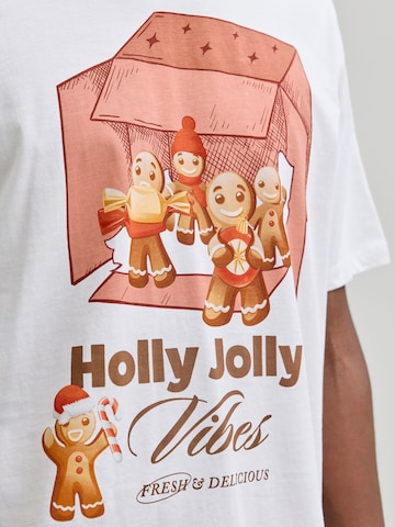 T-Shirt JACK & JONES en blanc