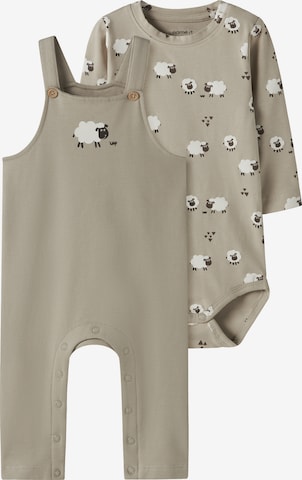 NAME IT Set 'NBMVONNE' in Grey: front