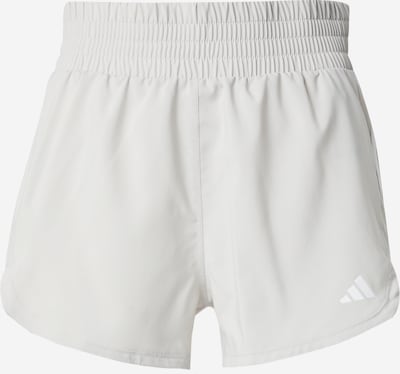 Sportinės kelnės 'PACER' iš ADIDAS PERFORMANCE, spalva – rusvai žalia / balta, Prekių apžvalga