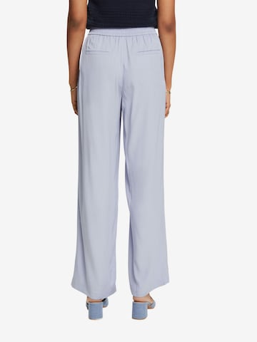 ESPRIT Wide leg Broek in Lila