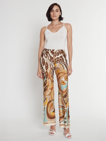 Ana Alcazar Loose fit Trousers ' Pikila ' in Mixed colours
