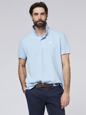 Polo Sylt Shirt in Blau: Vorderseite