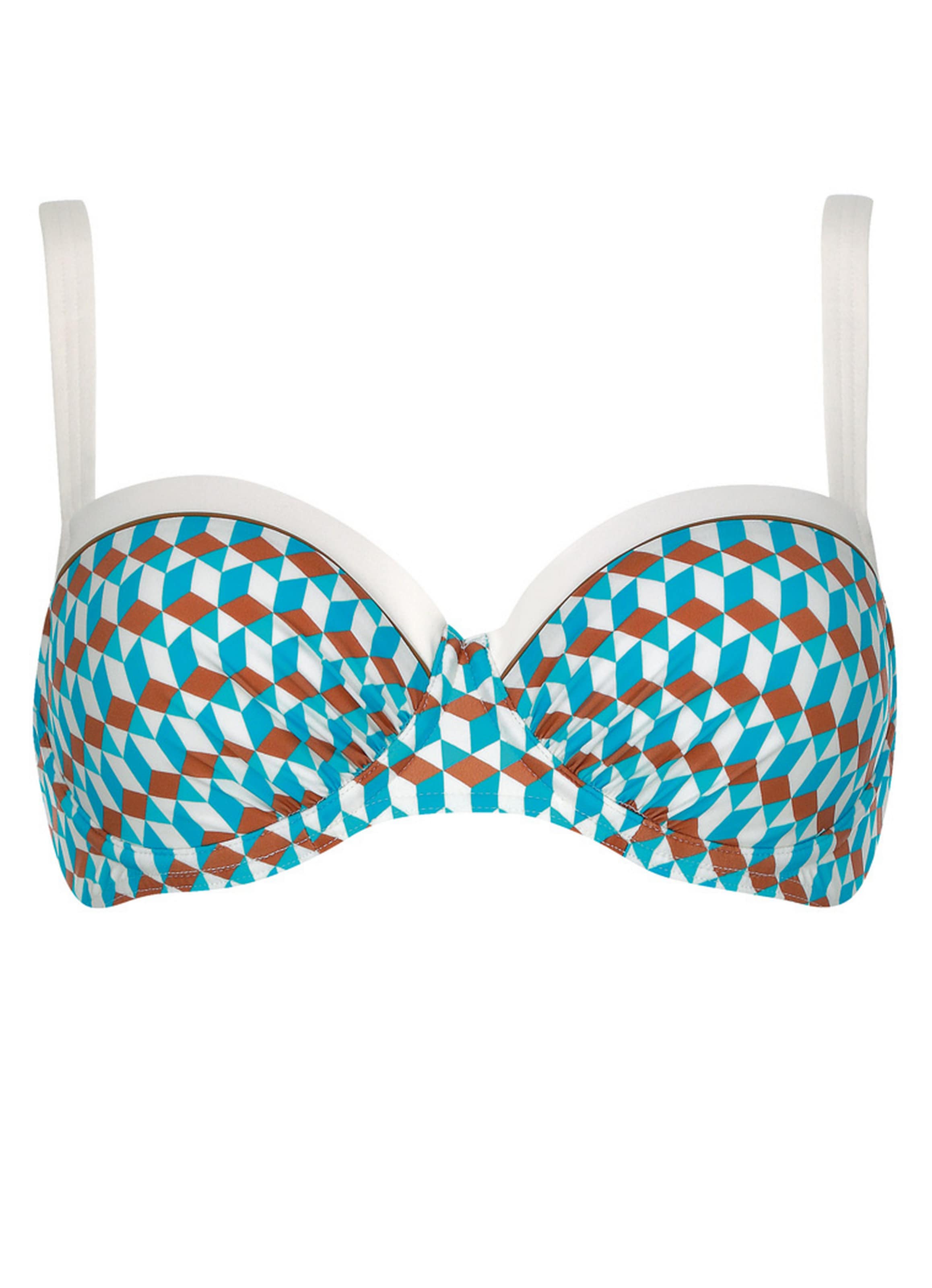 Balconcino Top per bikini di SUNFLAIR in blu: frontale