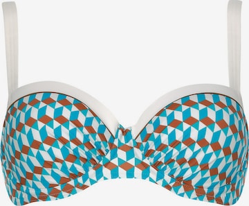 SUNFLAIR Balconette Bikinitop in Blau: Vorderseite