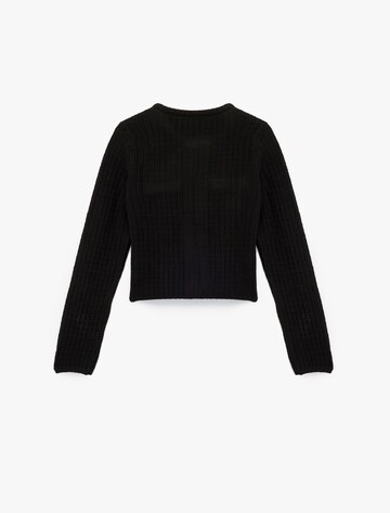 Koton Knit Cardigan in Black