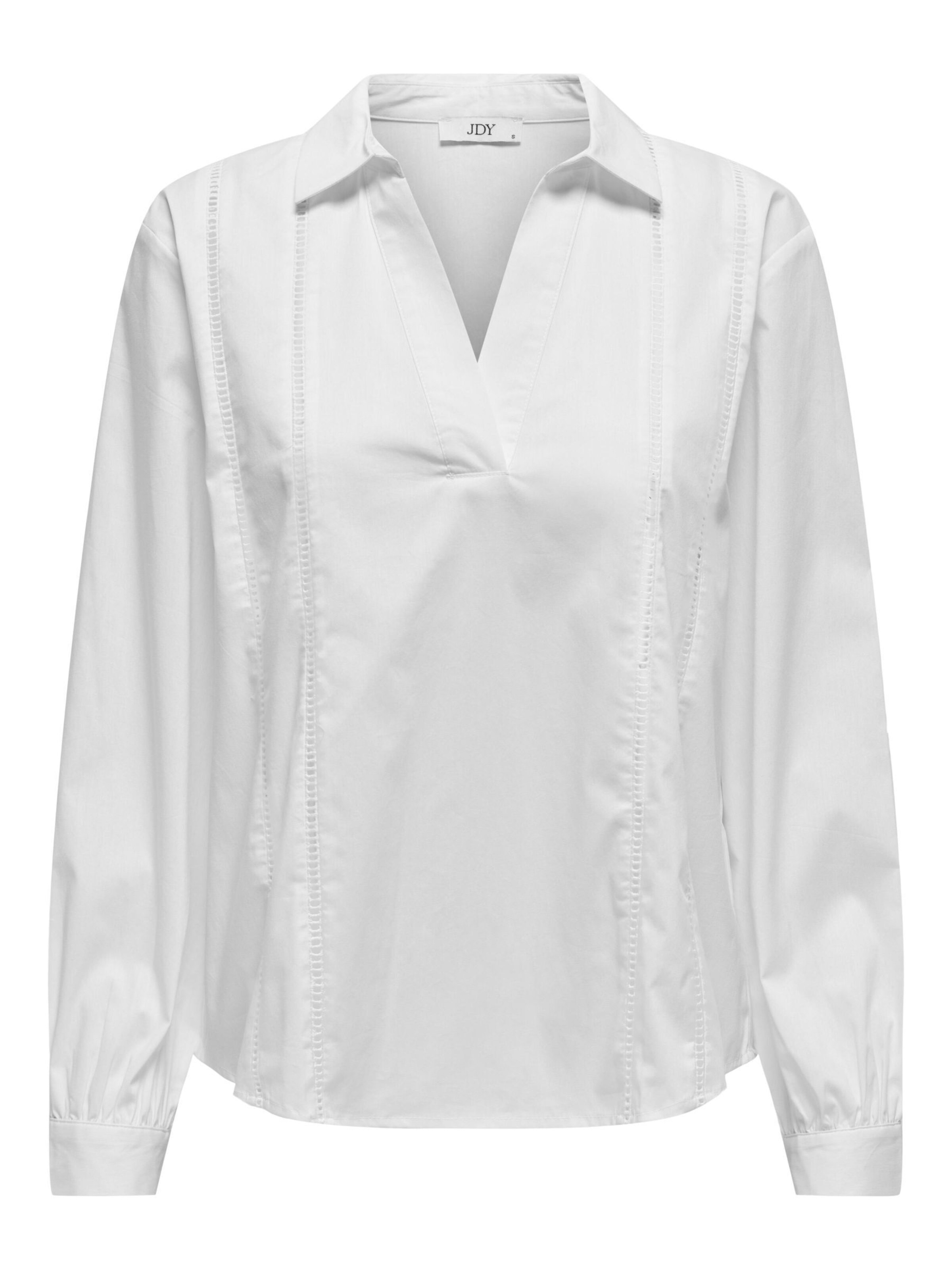 JDY Blouse 'MIO ' in Wit: voorkant