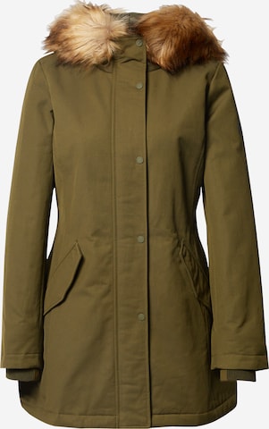 Manteau d’hiver Marc O'Polo en vert : devant