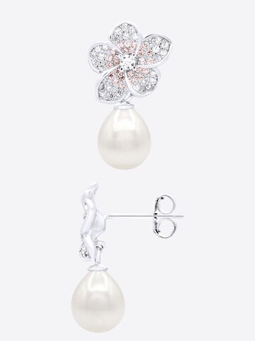 Ateliers Saint Germain - Pendientes 'Lavandou' en blanco