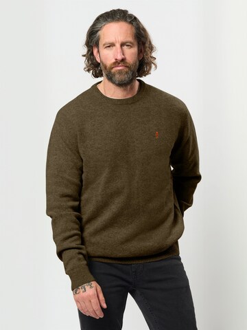 MCS Sweater 'MCAdrian' in Green: front