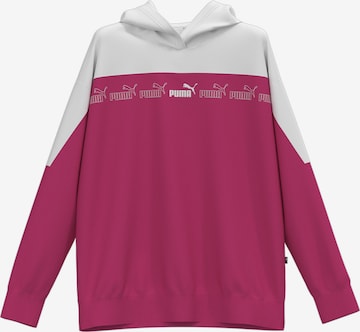 Sweat-shirt PUMA en rose : devant