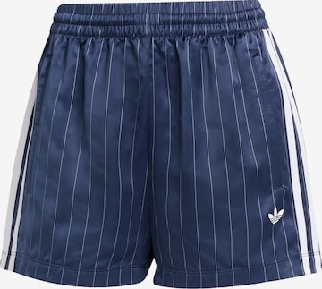 Regular Pantaloni de la ADIDAS ORIGINALS pe albastru: față
