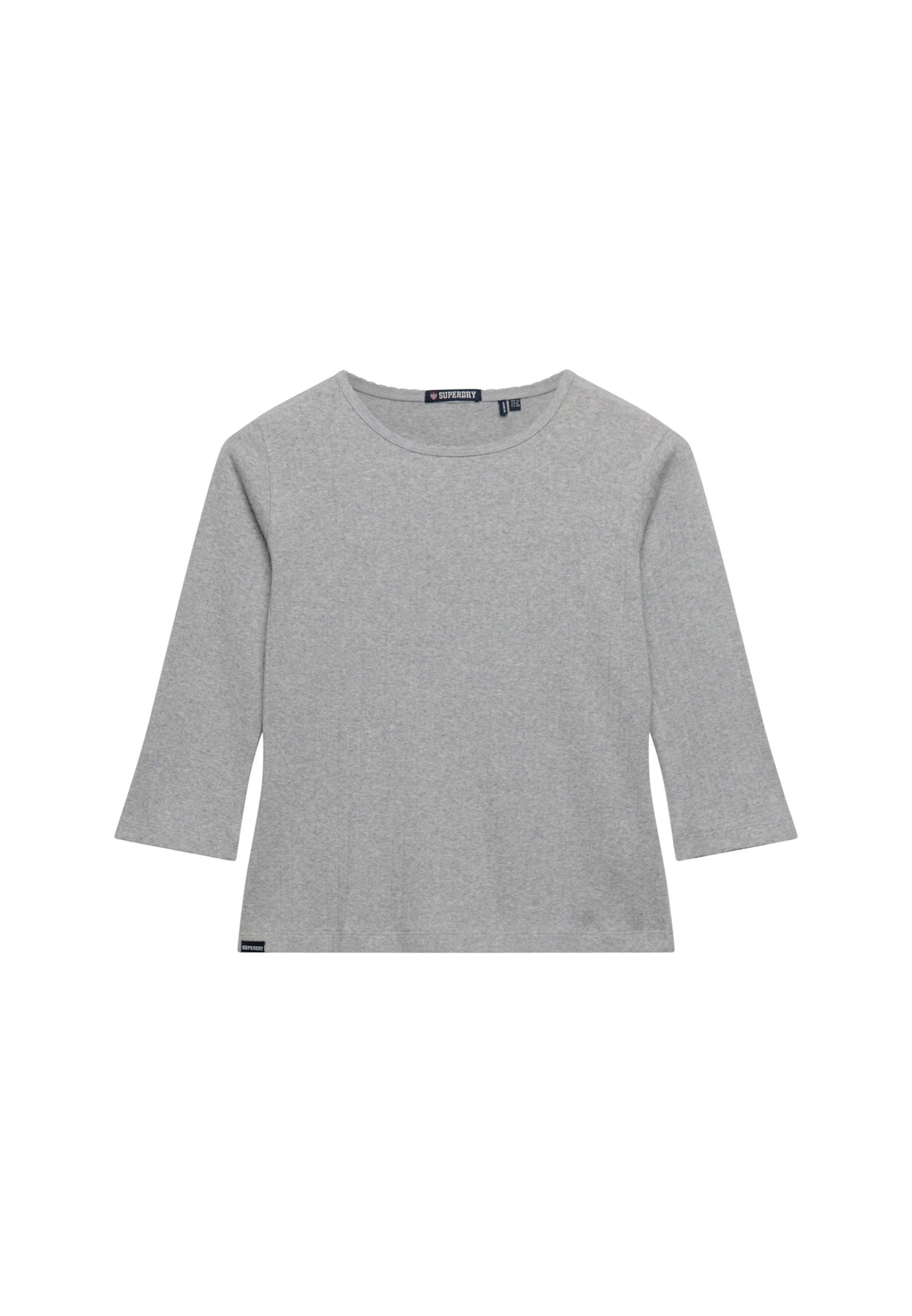 T-shirt 'Athletic Essentials' Superdry & Co en gris : devant