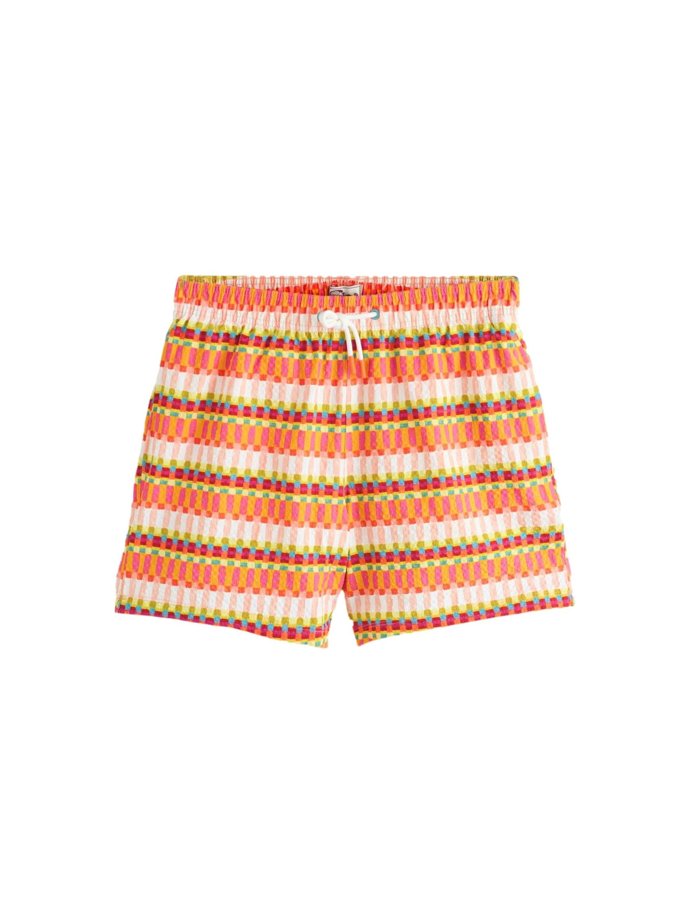Next Swimming shorts in Sky blue / Yellow / Orange / Dark pink, Item view