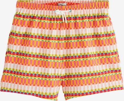 Next Uimashortsit värissä taivaansininen / keltainen / oranssi / tumma pinkki, Tuotenäkymä