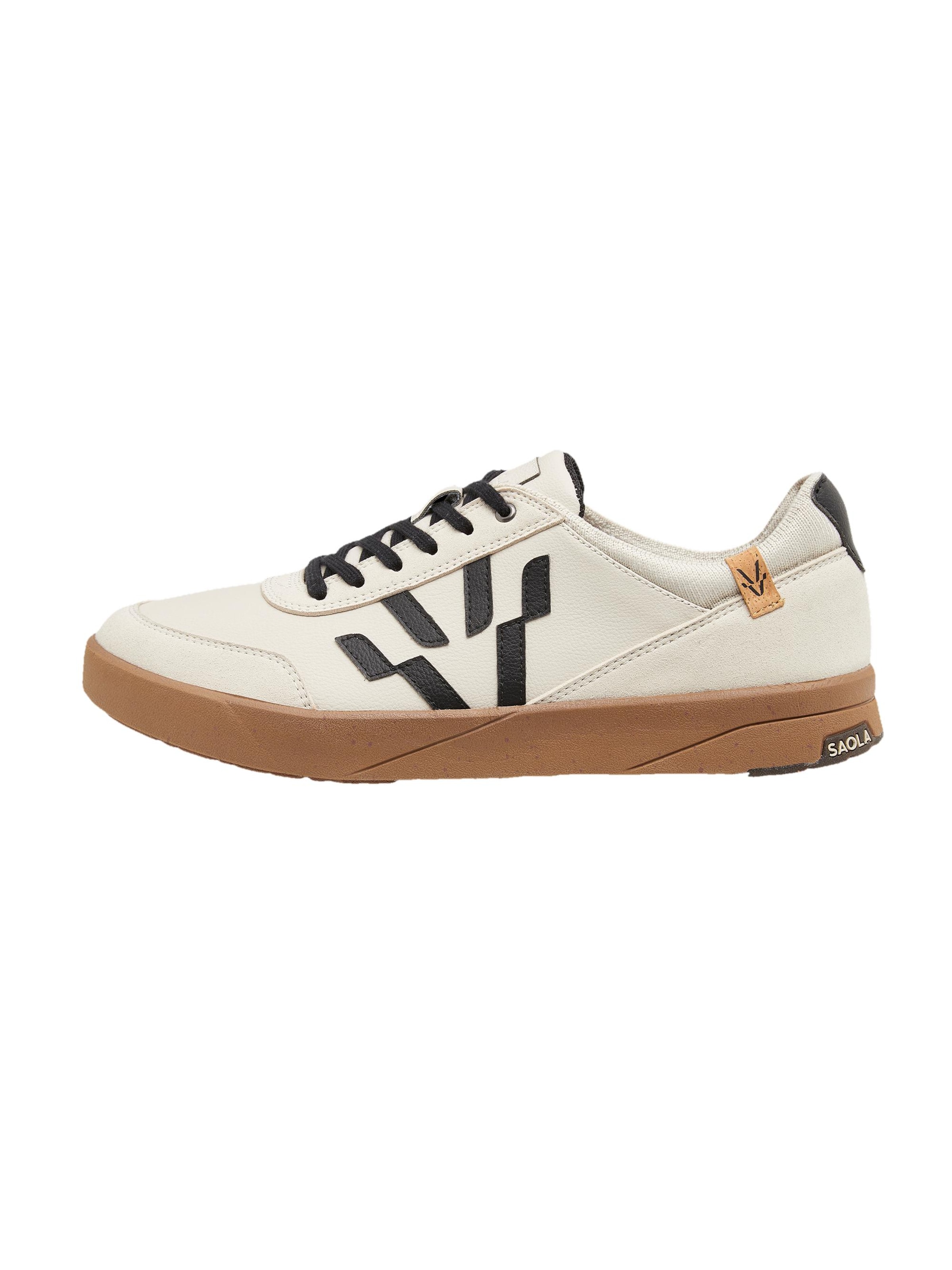 SAOLA Schnürschuh 'Cali M Sand Black' in Beige