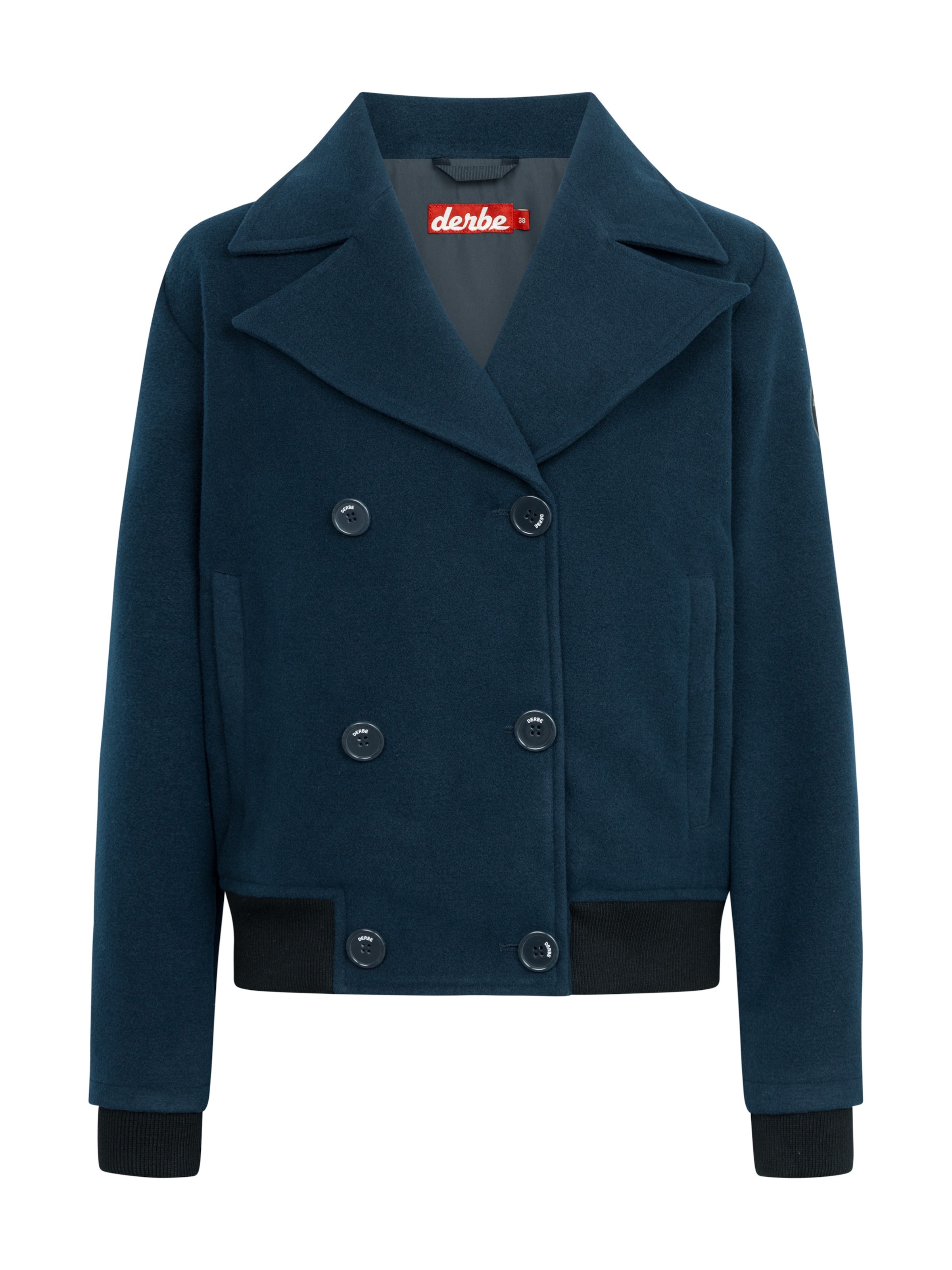 Derbe Übergangsjacke 'Cabholm' in Blau: Vorderseite