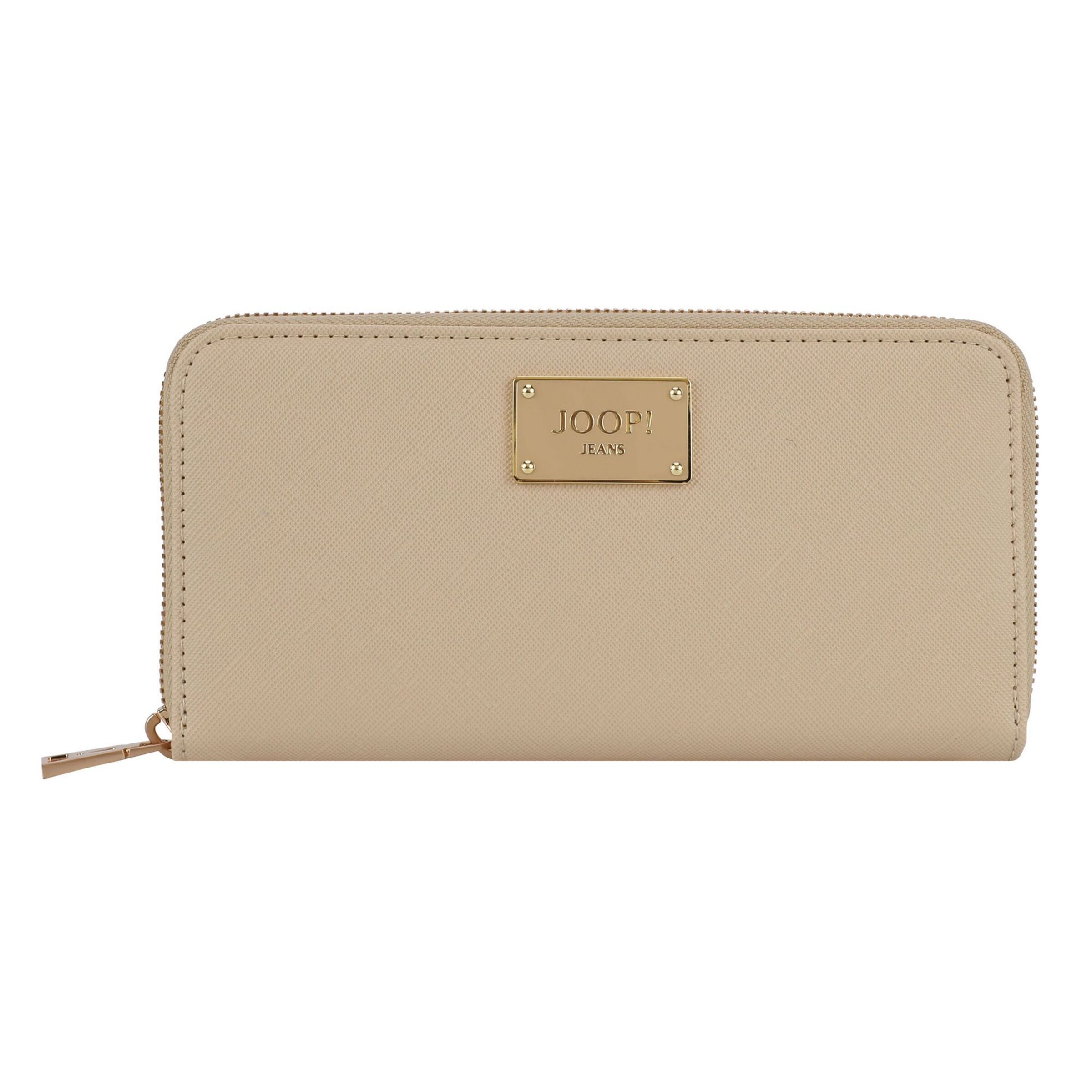 JOOP! Jeans Portemonnee 'Cofano Melete' in Beige: voorkant