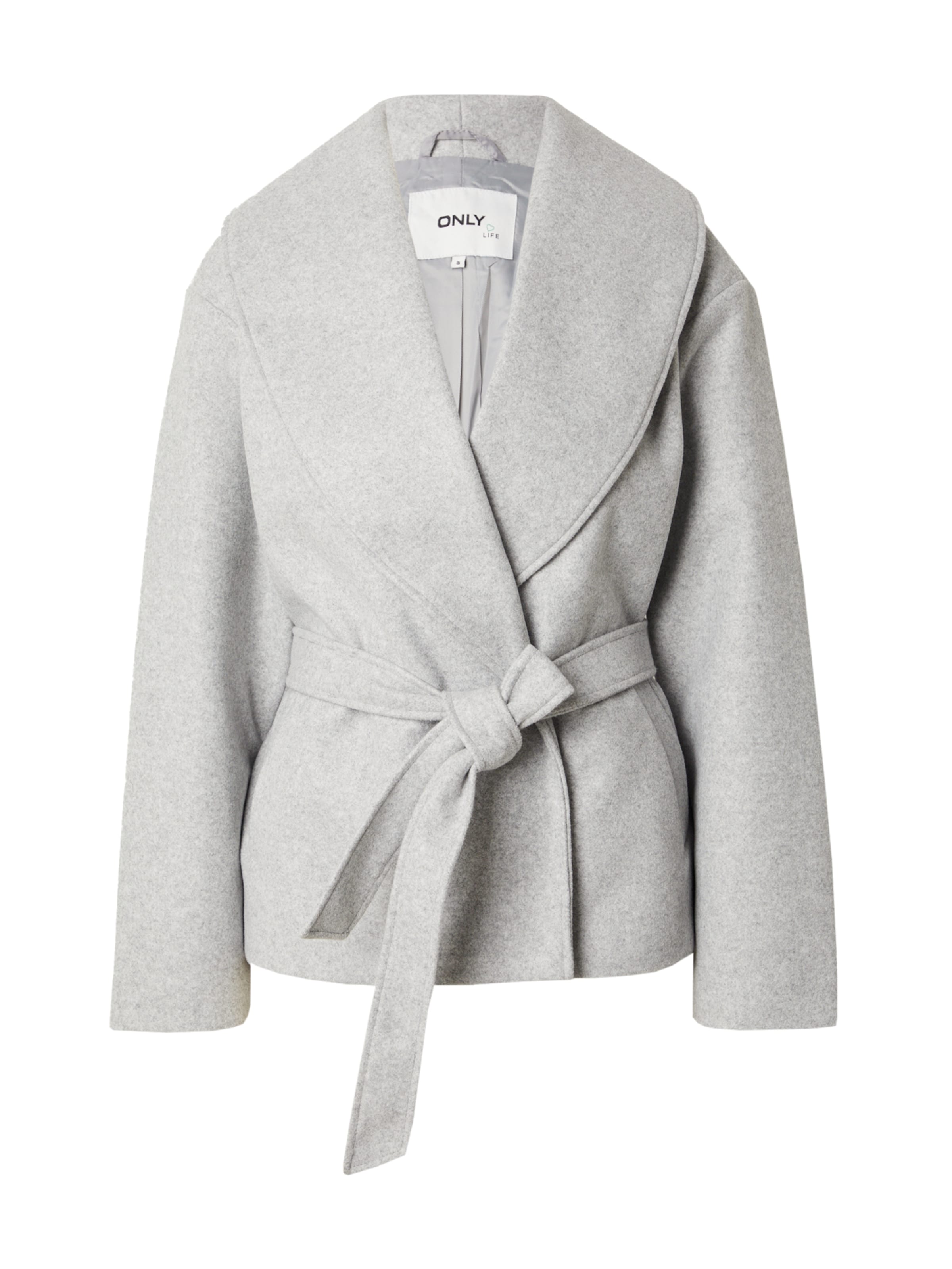 ONLY Overgangsfrakke 'ONLAUGUSTA' i grå: forside