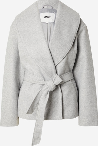 Manteau mi-saison 'ONLAUGUSTA' ONLY en gris : devant
