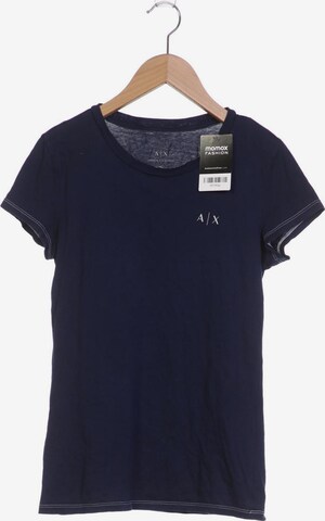 ARMANI EXCHANGE T-Shirt S in Blau: predná strana