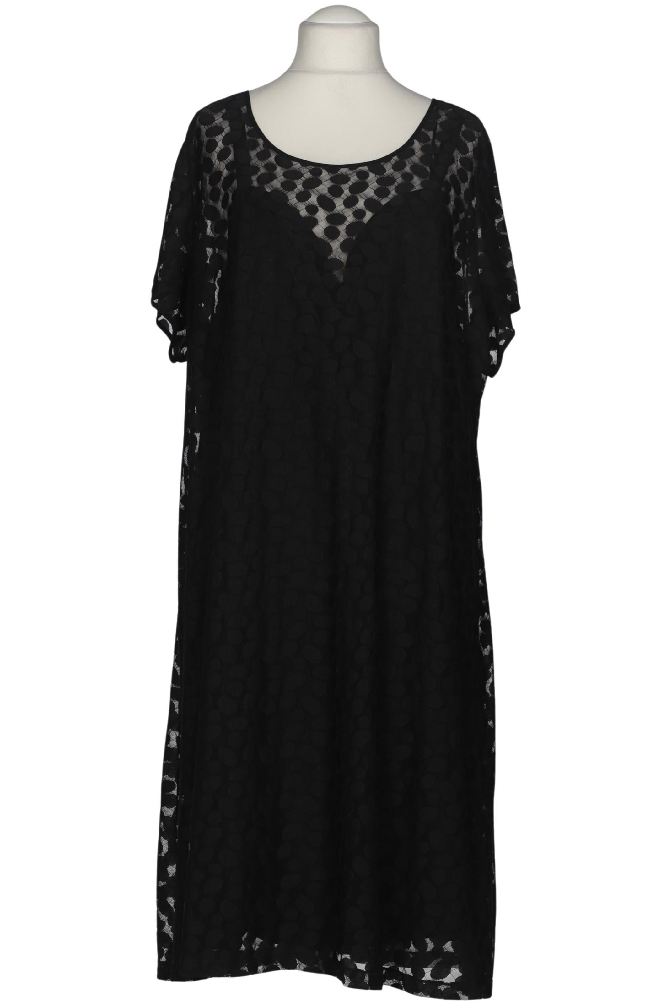 SHEEGO Kleid 9XL in Schwarz: Vorderseite