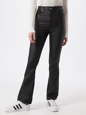 Dr. Denim Flared Jeans 'Moxy' in Black: front