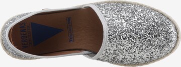 VERBENAS Espadrilles 'Carmen' in Zilver