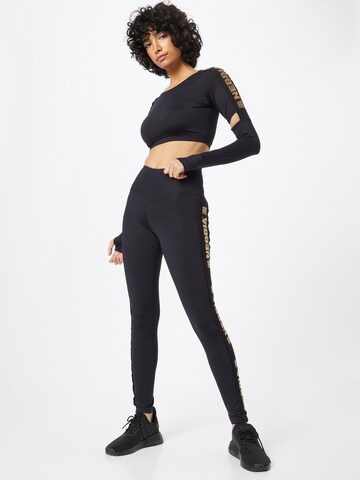 NEBBIA Skinny Sports trousers in Black