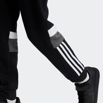 ADIDAS SPORTSWEAR Tapered Sportbroek 'Tiberio' in Zwart