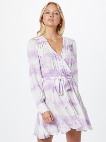 River Island - Vestidos camiseiros em roxo: frente