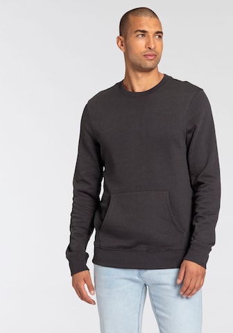 BRUNO BANANI Sweatshirt in Grey: front