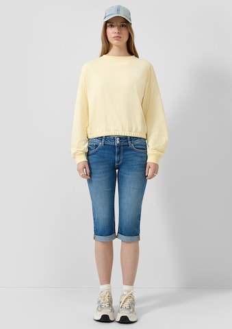 QS Slimfit Jeans ' CATIE ' in Blauw: voorkant