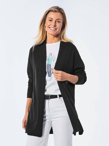 Cardigan Goldner en noir : devant
