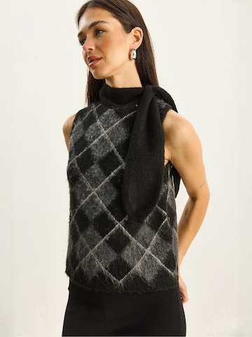 Bianco Lucci Pullover in Grau